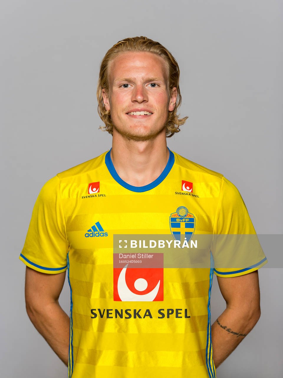 Oscar Hiljemark, spelare i Sveriges fotbollslandslag