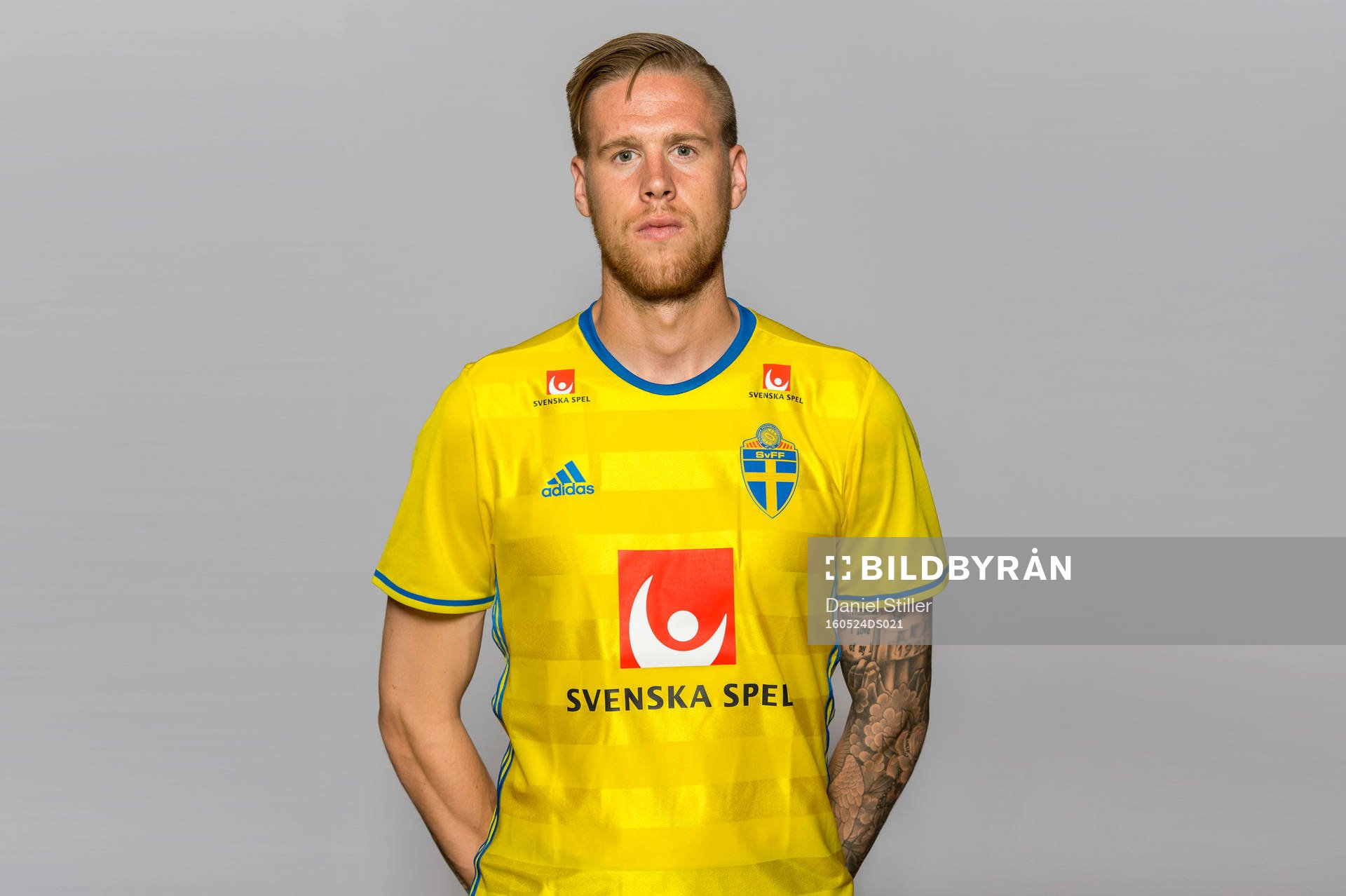 Pontus Jansson, spelare i Sveriges fotbollslandslag