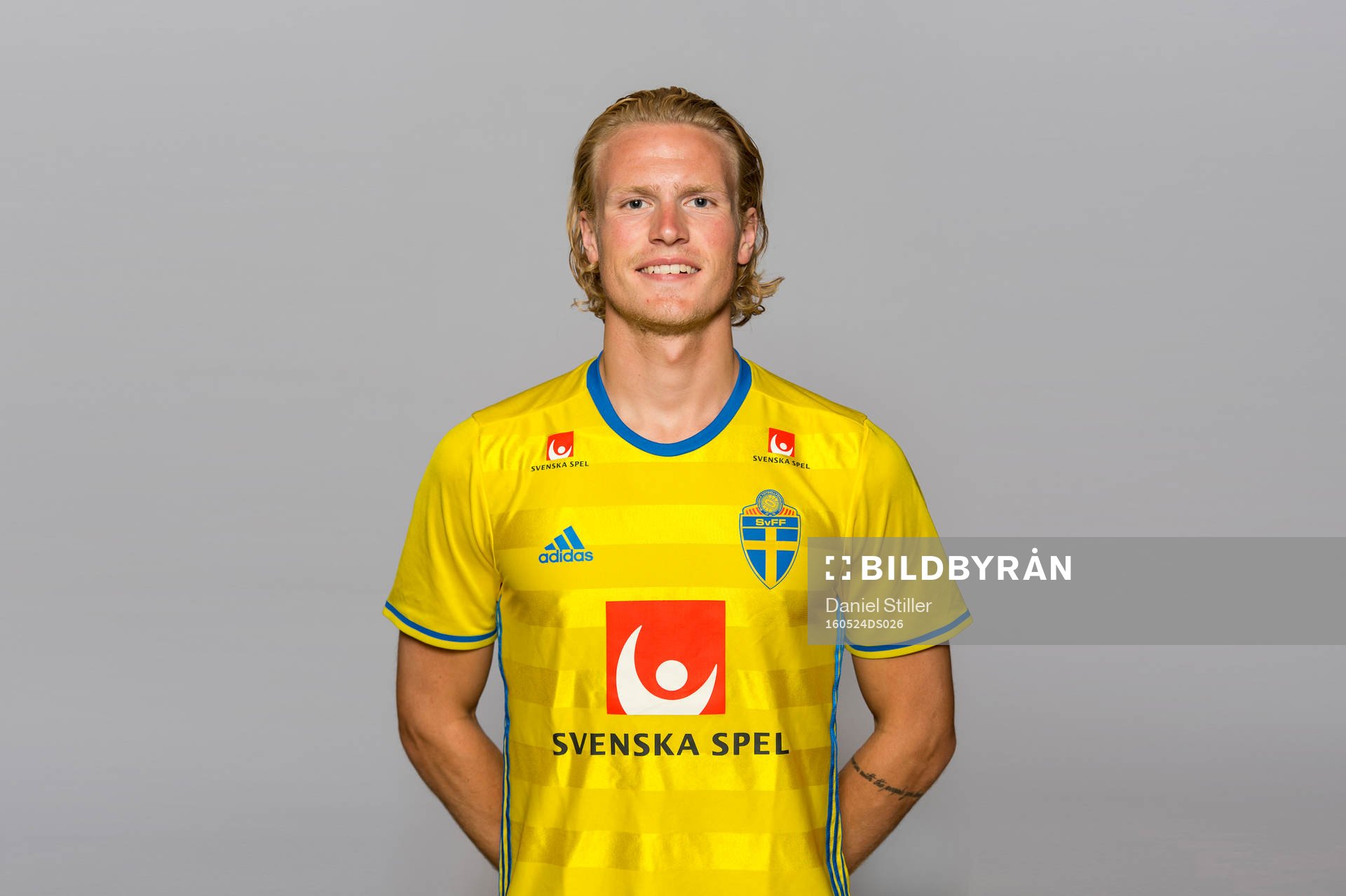 Oscar Hiljemark, spelare i Sveriges fotbollslandslag