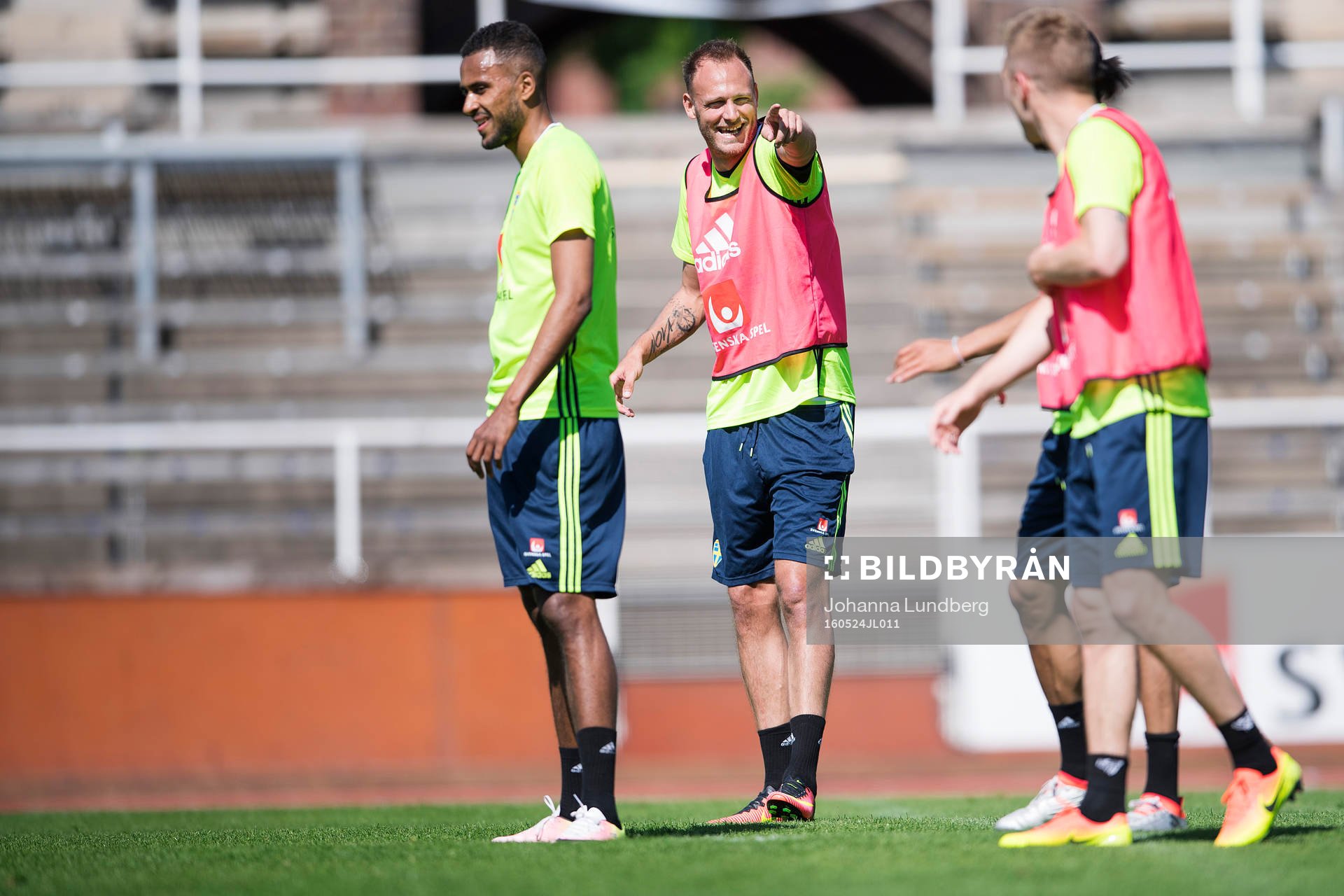 Isaac Kiese Thelin och Andreas Granqvist