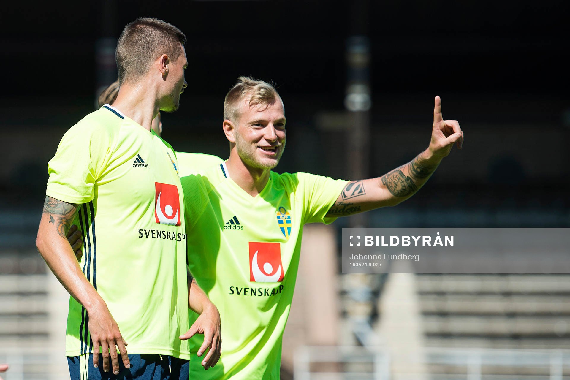 Mikael Lustig och John Guidetti