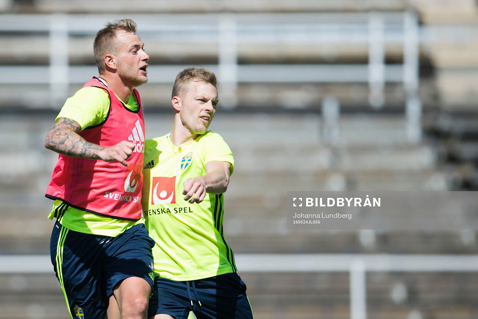 John Guidetti och Sebastian Larsson