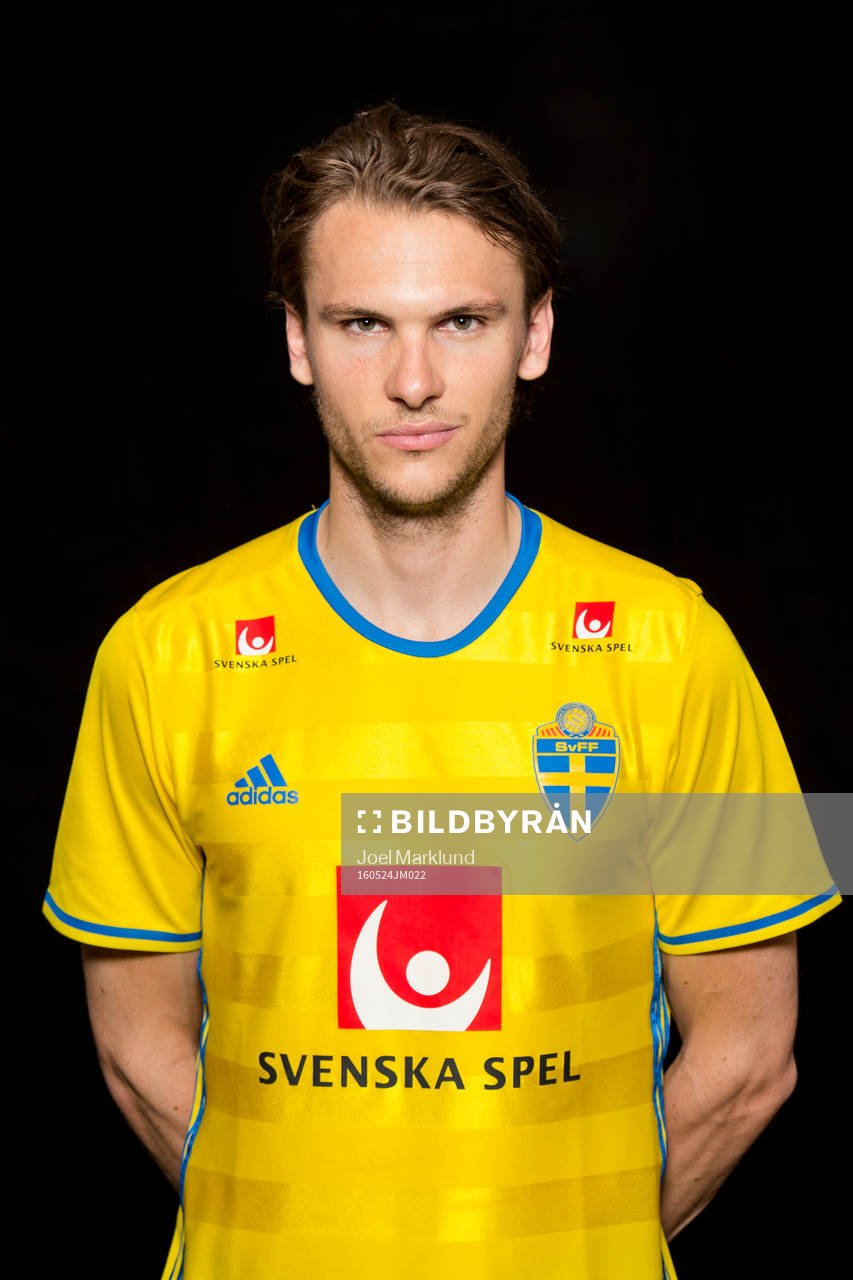 Albin Ekdal, spelare i Sveriges fotbollslandslag
