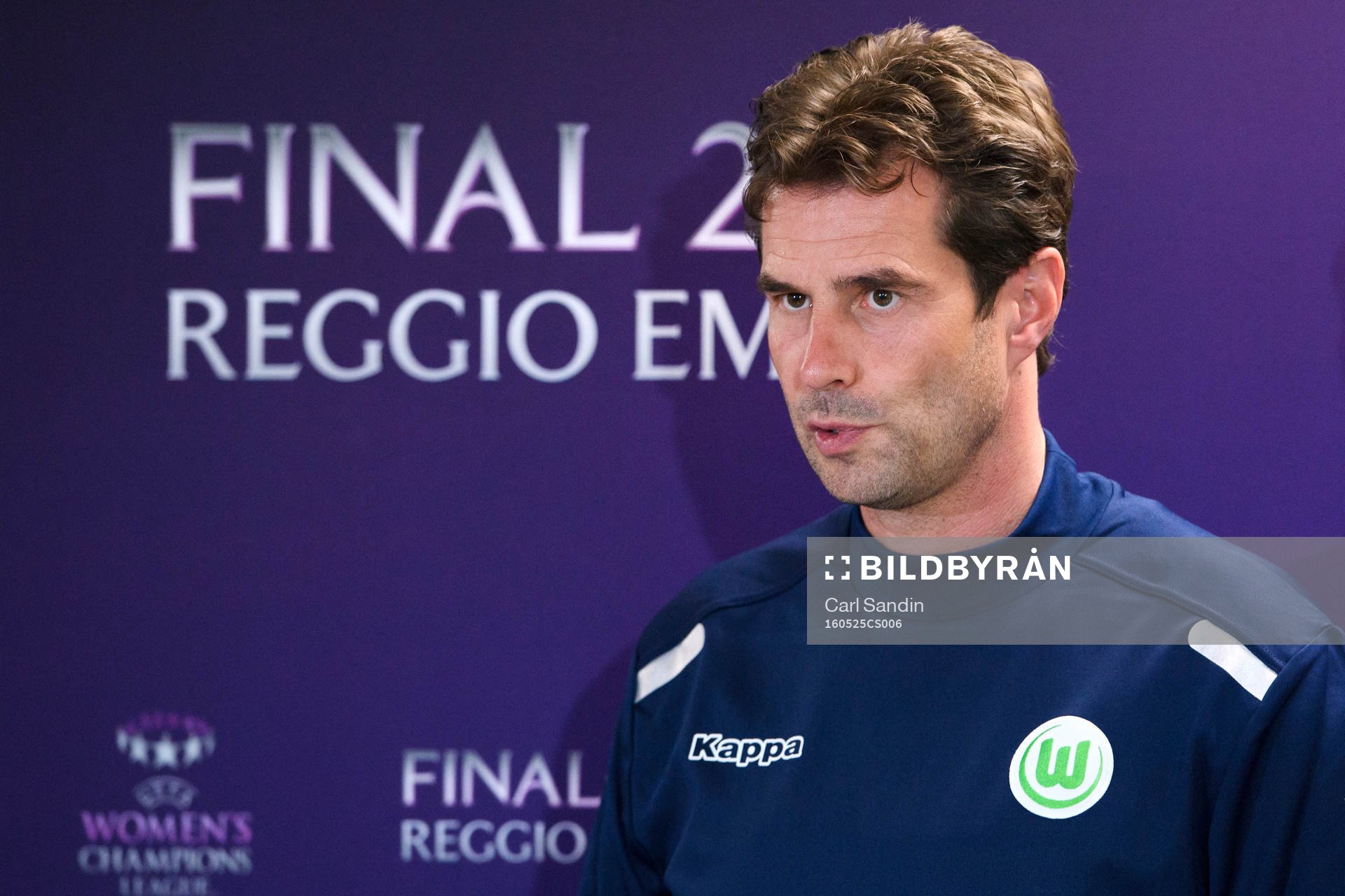 Wolfsburgs tränare Ralf Kellermann