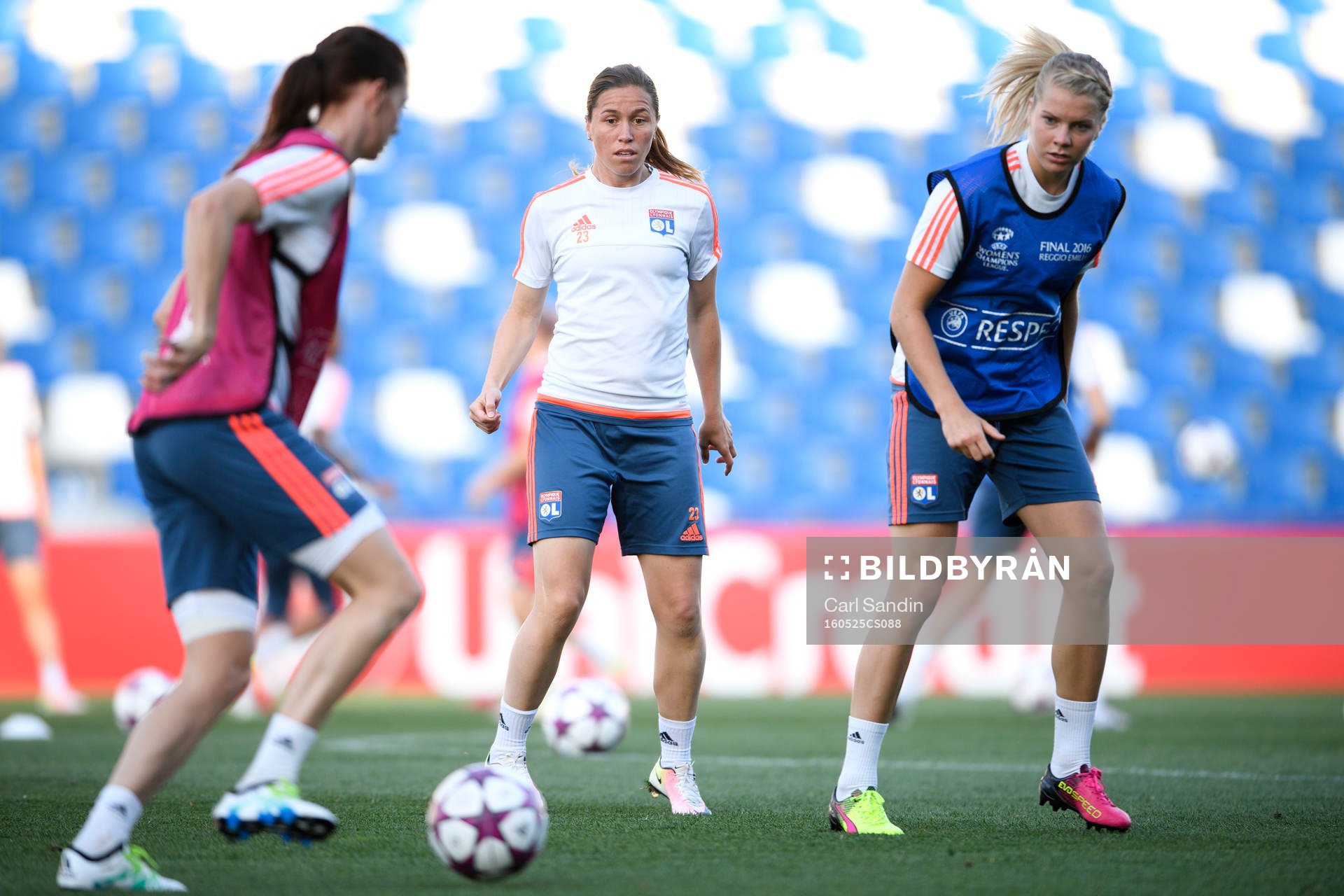 Lyons Camille Abily och Ada Hegerberg