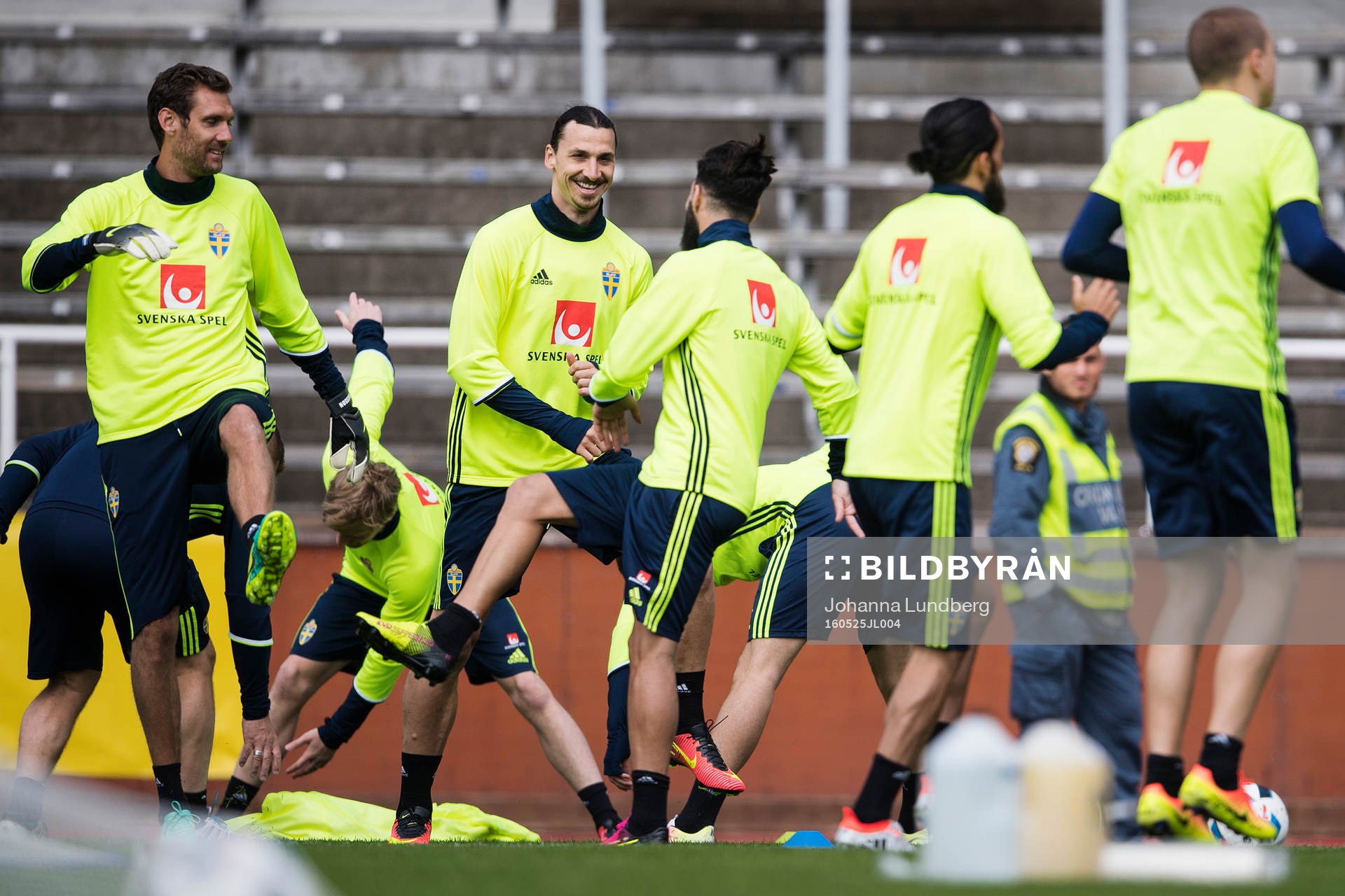 Andres Isaksson, Zlatan Ibrahimovic och Jimmy Durmaz