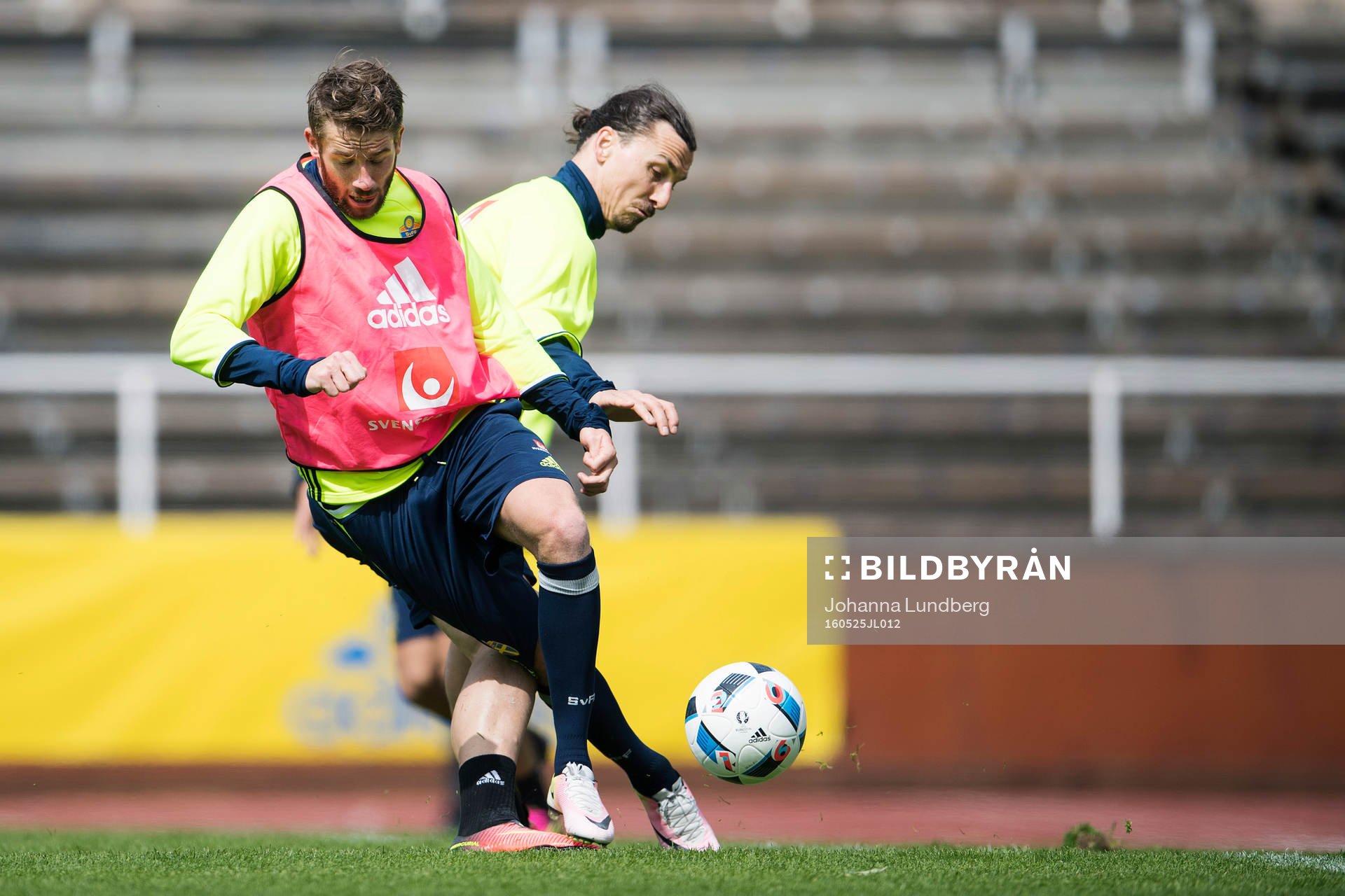 Marcus Rohdén och Zlatan Ibrahimovic