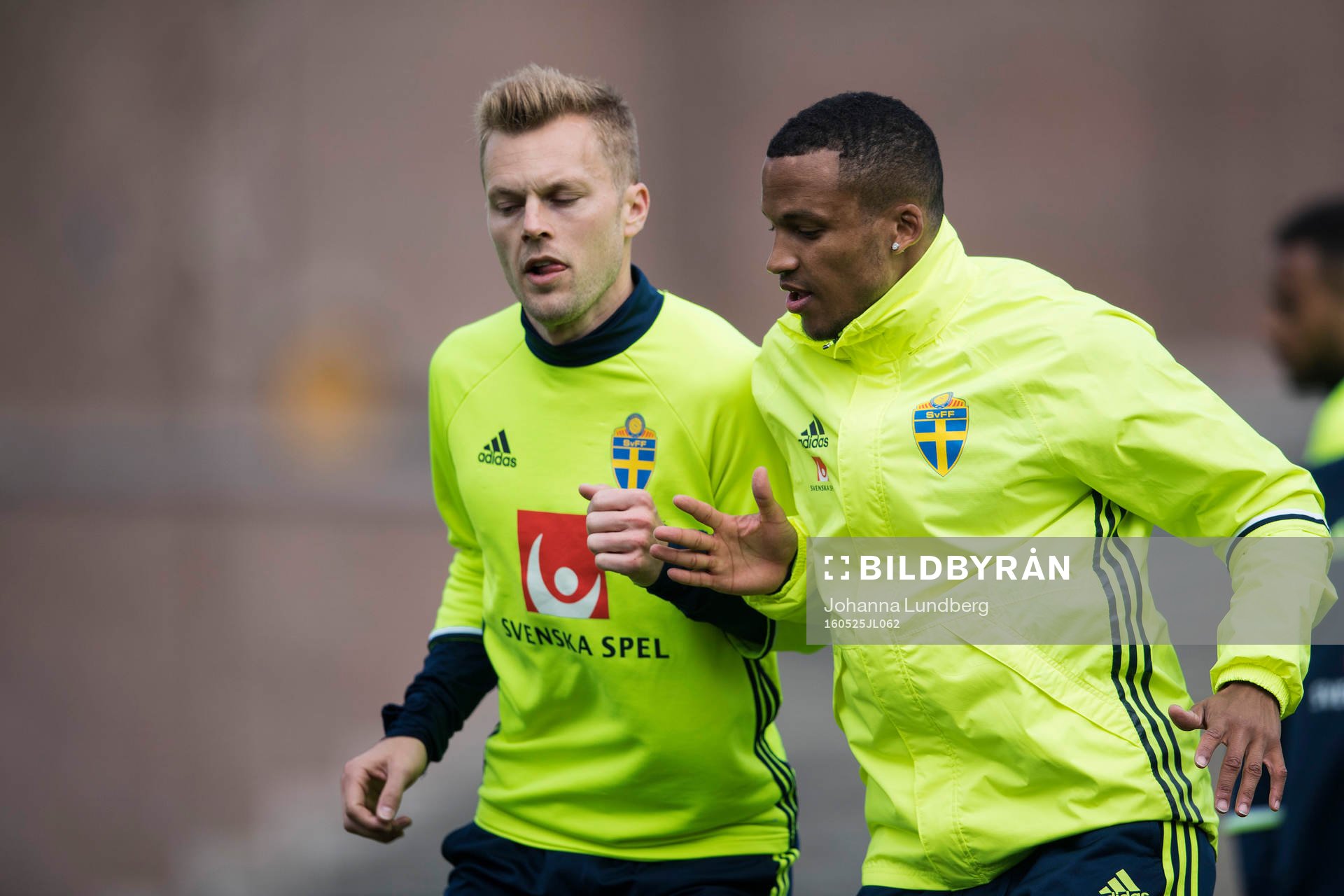 Sebastian Larsson och Martin Olsson