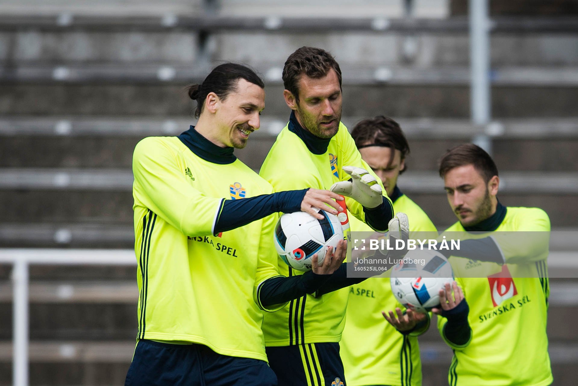 Zlatan Ibrahimovic och Andreas Isaksson