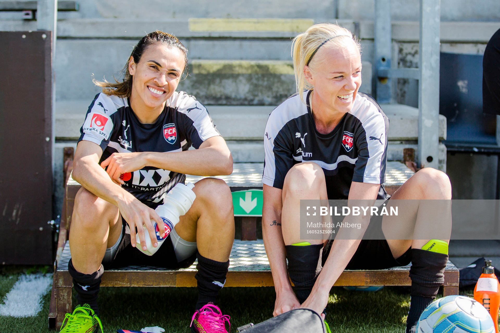 Rosengårds Marta Viera Da Silva och Caroline Seger