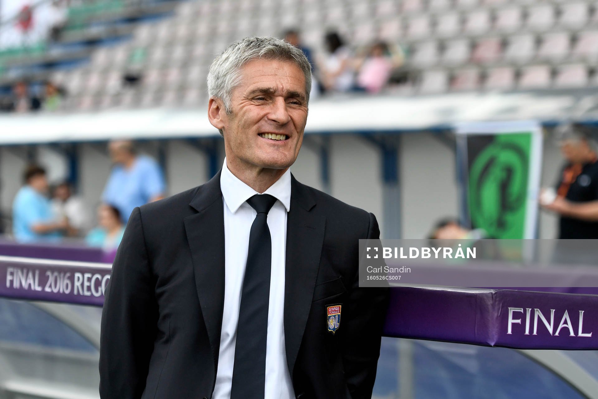 Lyons tränare Gérard Prêcheur