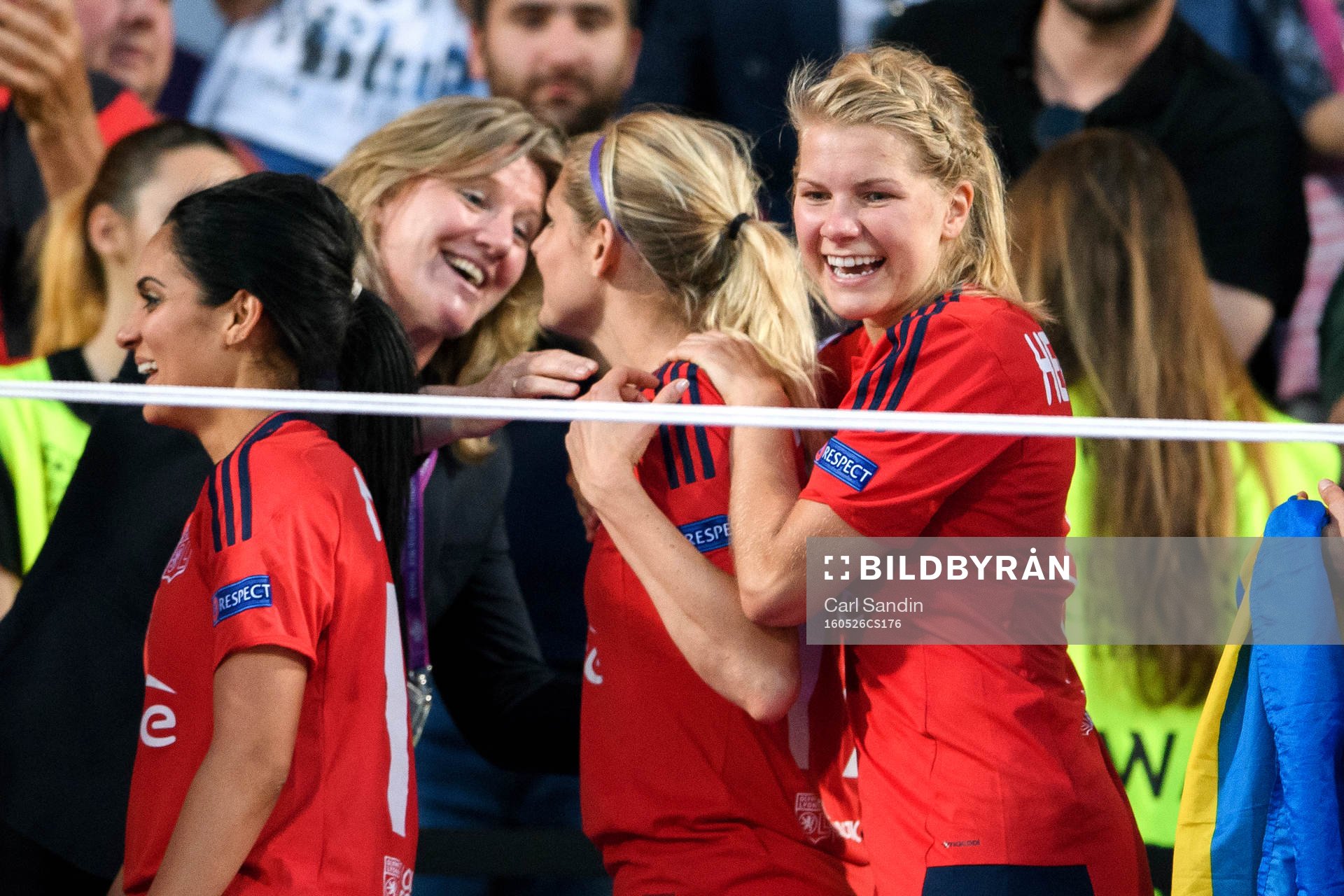 Lyons Ada Hegerberg jublar