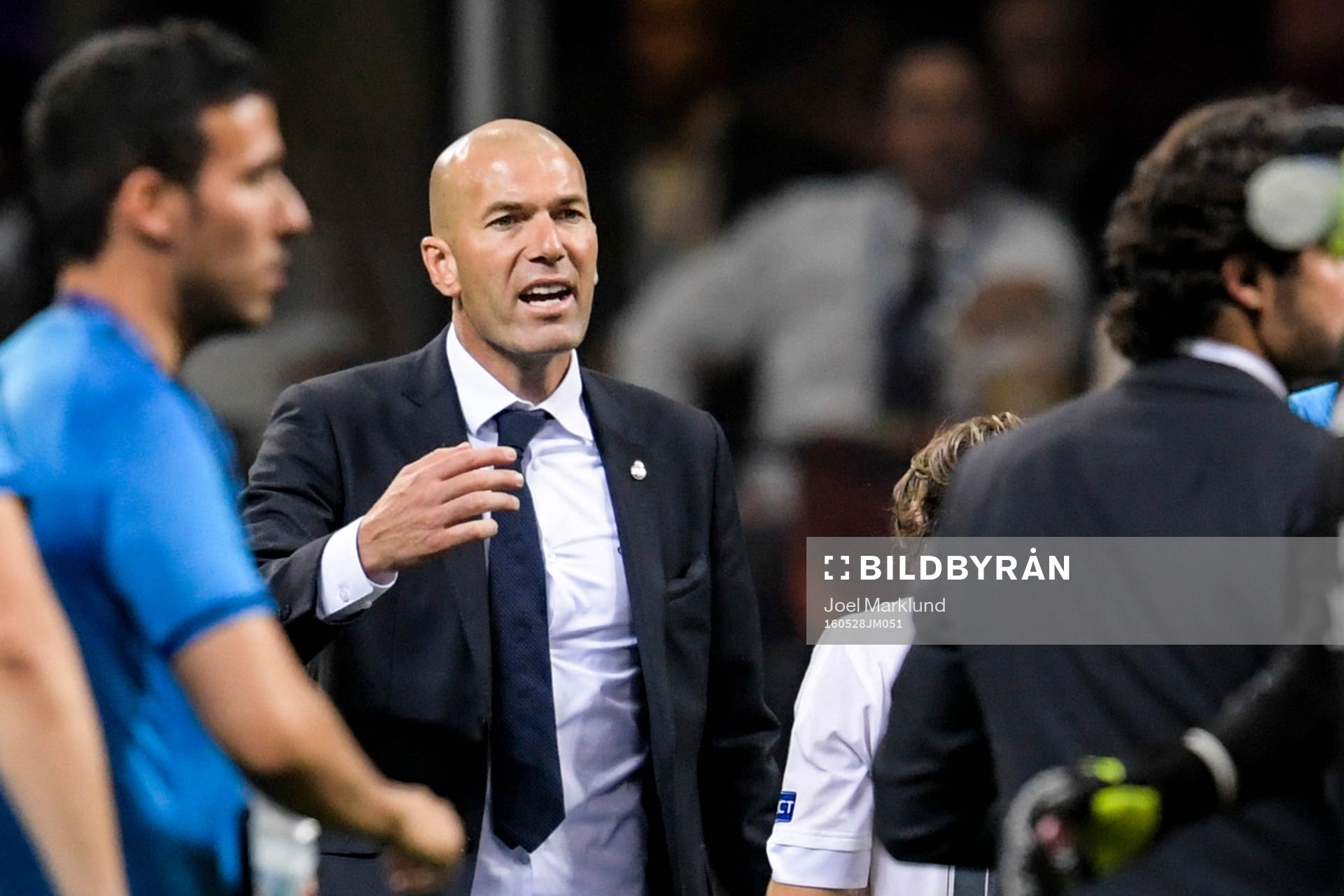 Real Madrids tränare Zinedine Zidane