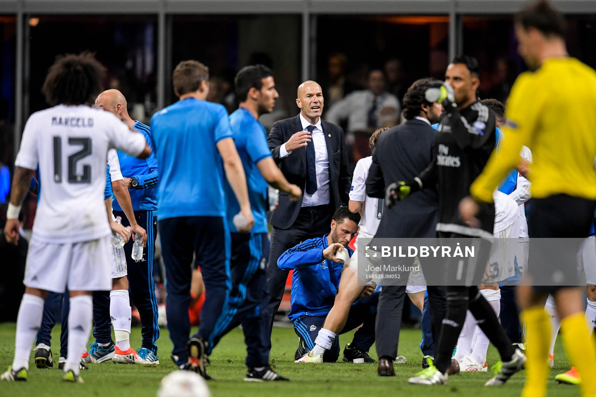 Real Madrids tränare Zinedine Zidane