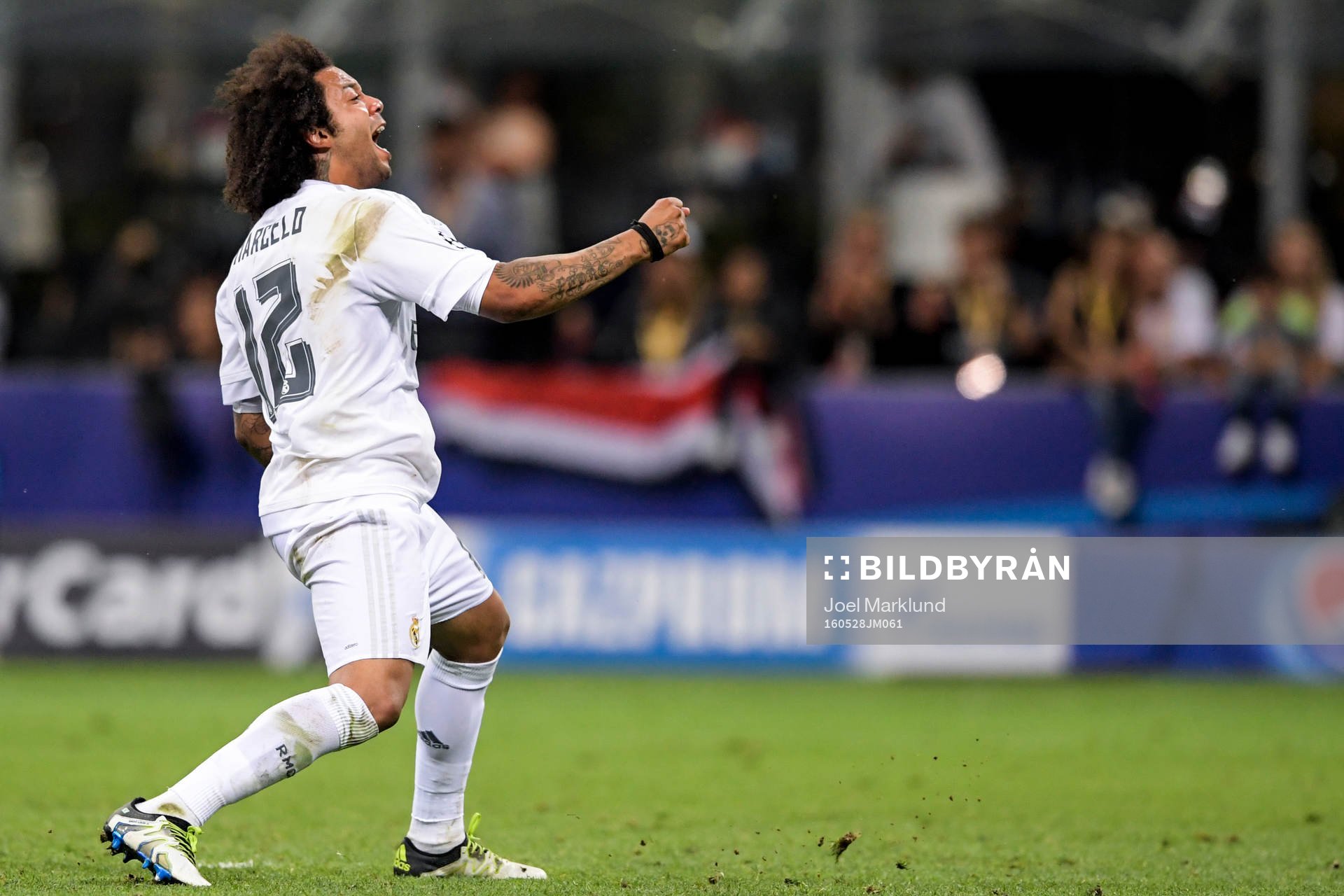 Real Madrids Marcelo jublar