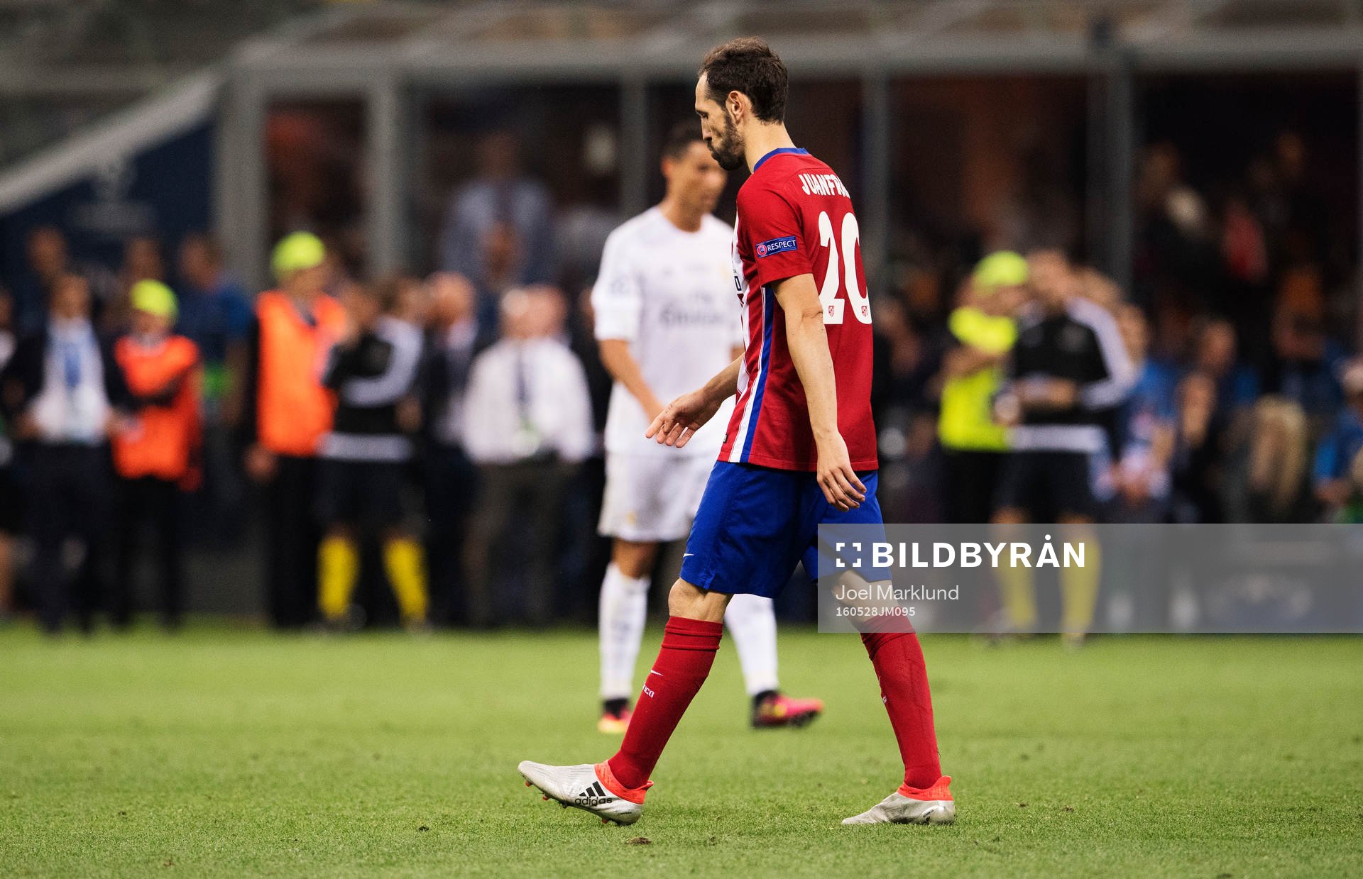 Atletico Madrids Juanfran deppar