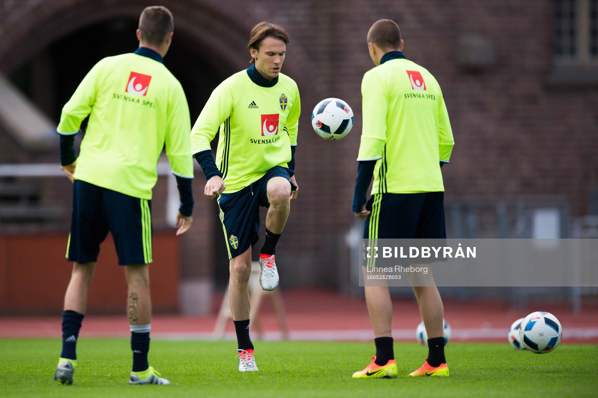 Albin Ekdal, Mikael Lustig och Victor Nilsson Lindelöf