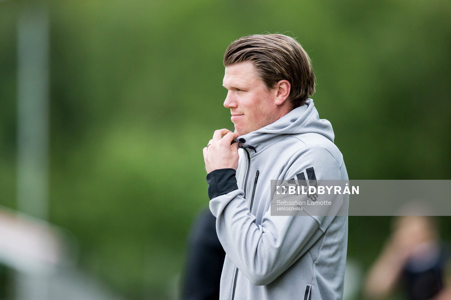 Ängelholms tränare Christian Järdler