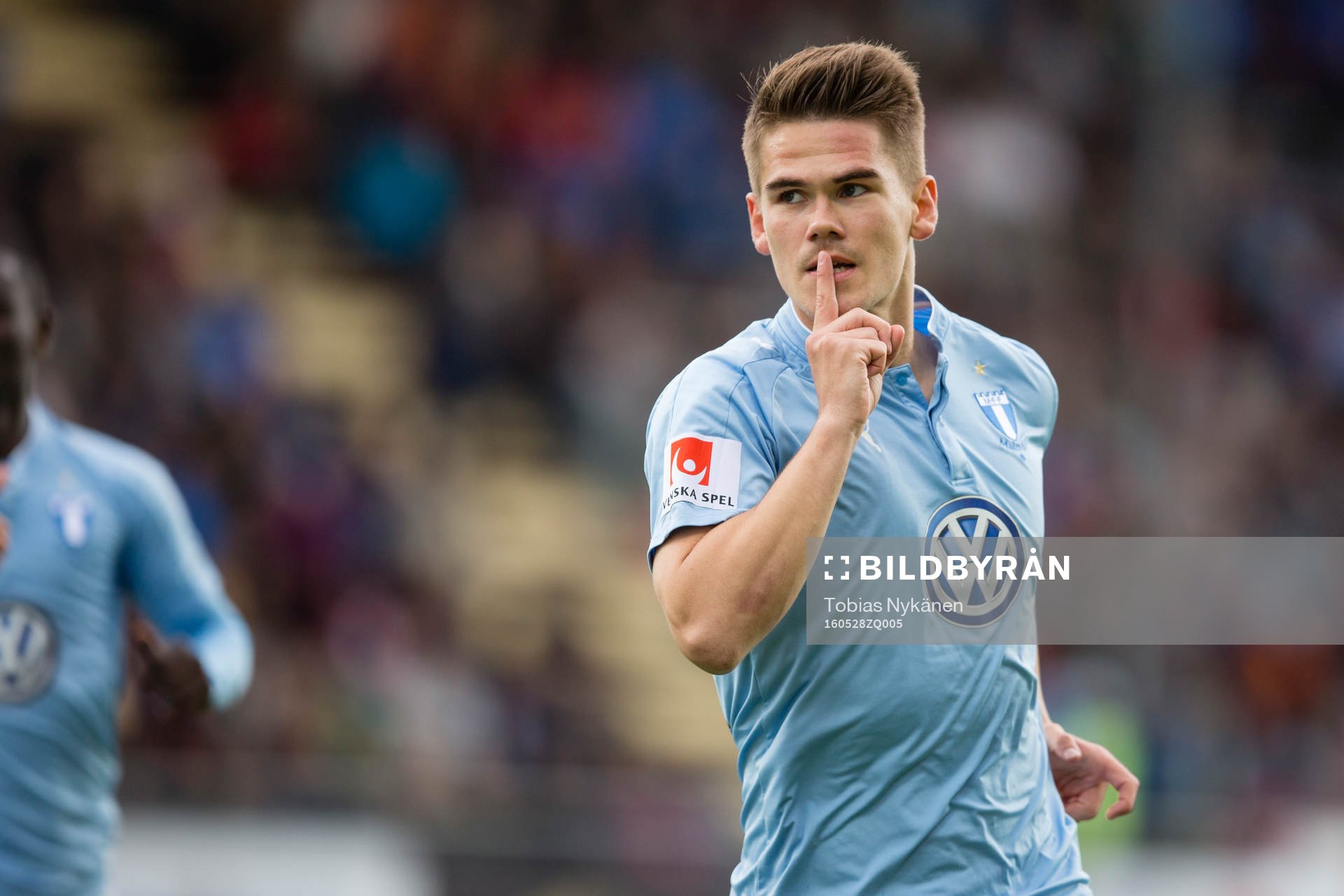 Malmö FFs Vidar Örn Kjartansson jublar