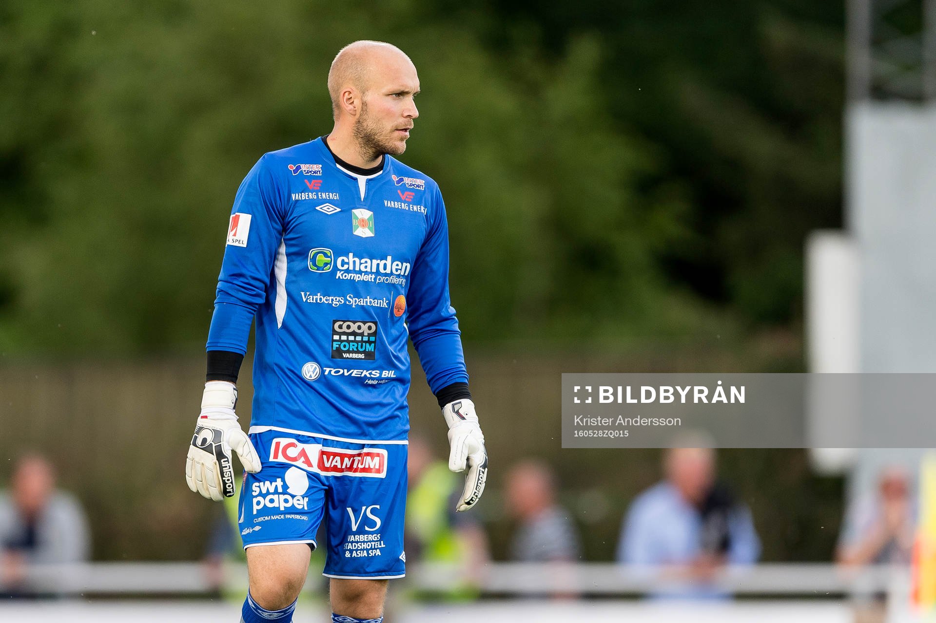 Varbergs målvakt Peter Dahlberg