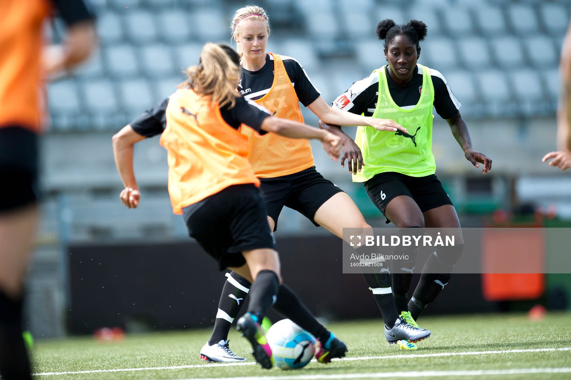 Rosengårds Amanda Ilestedt och Anita Asante