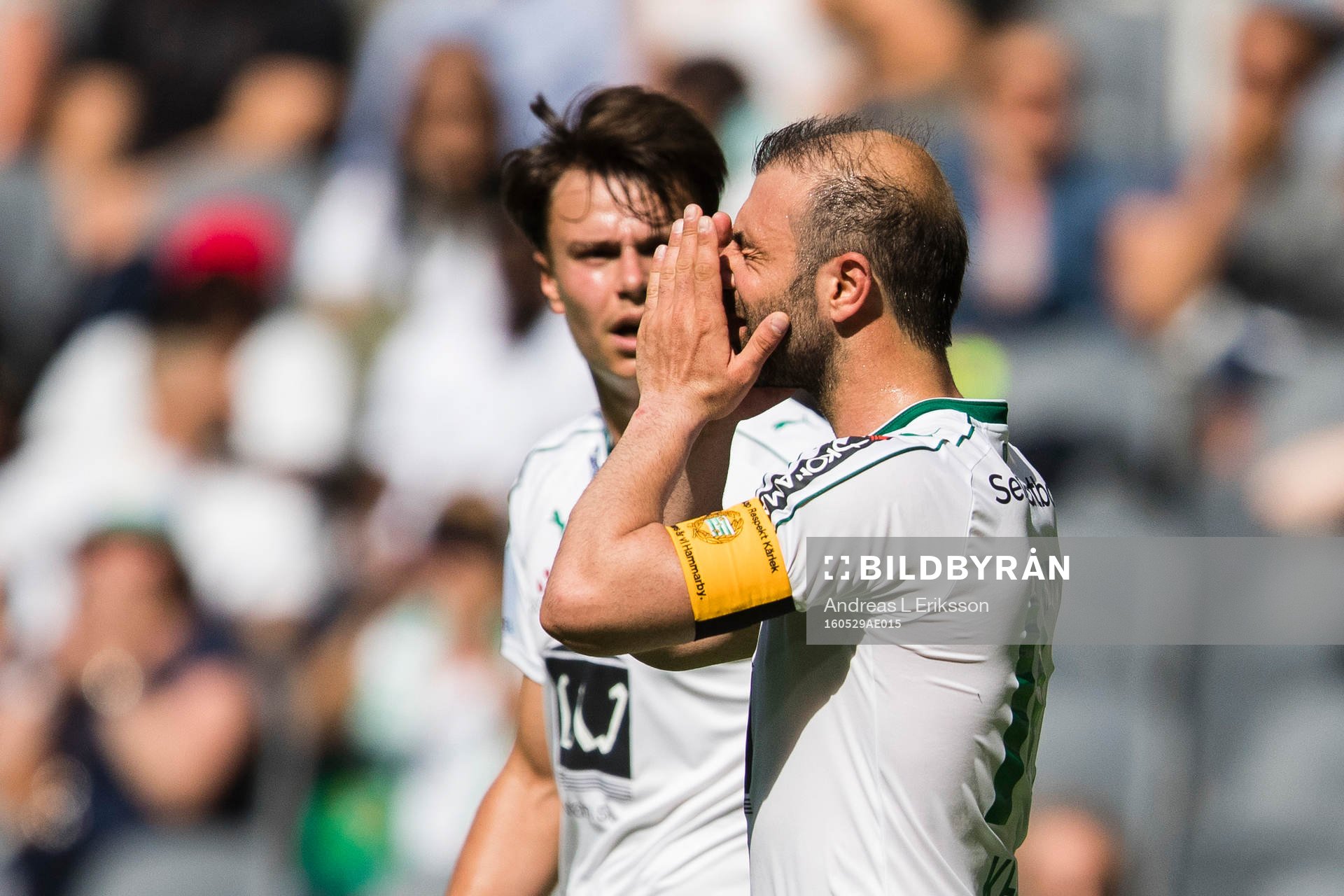 Hammarbys Melker Hallberg och Kennedy Bakircioglu
