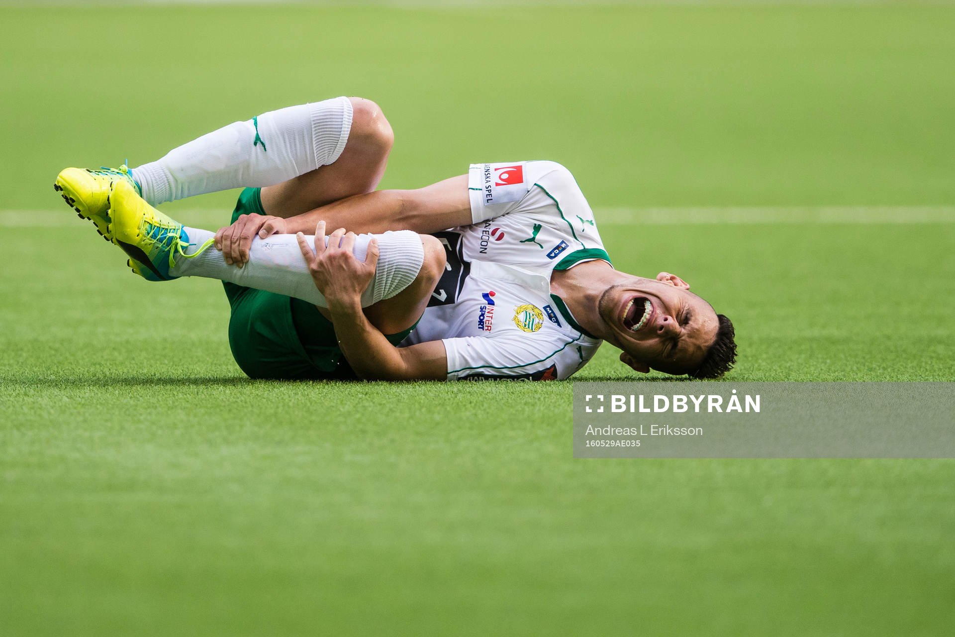 Hammarbys Alexssander Medeiros de Azeredo tar sig för