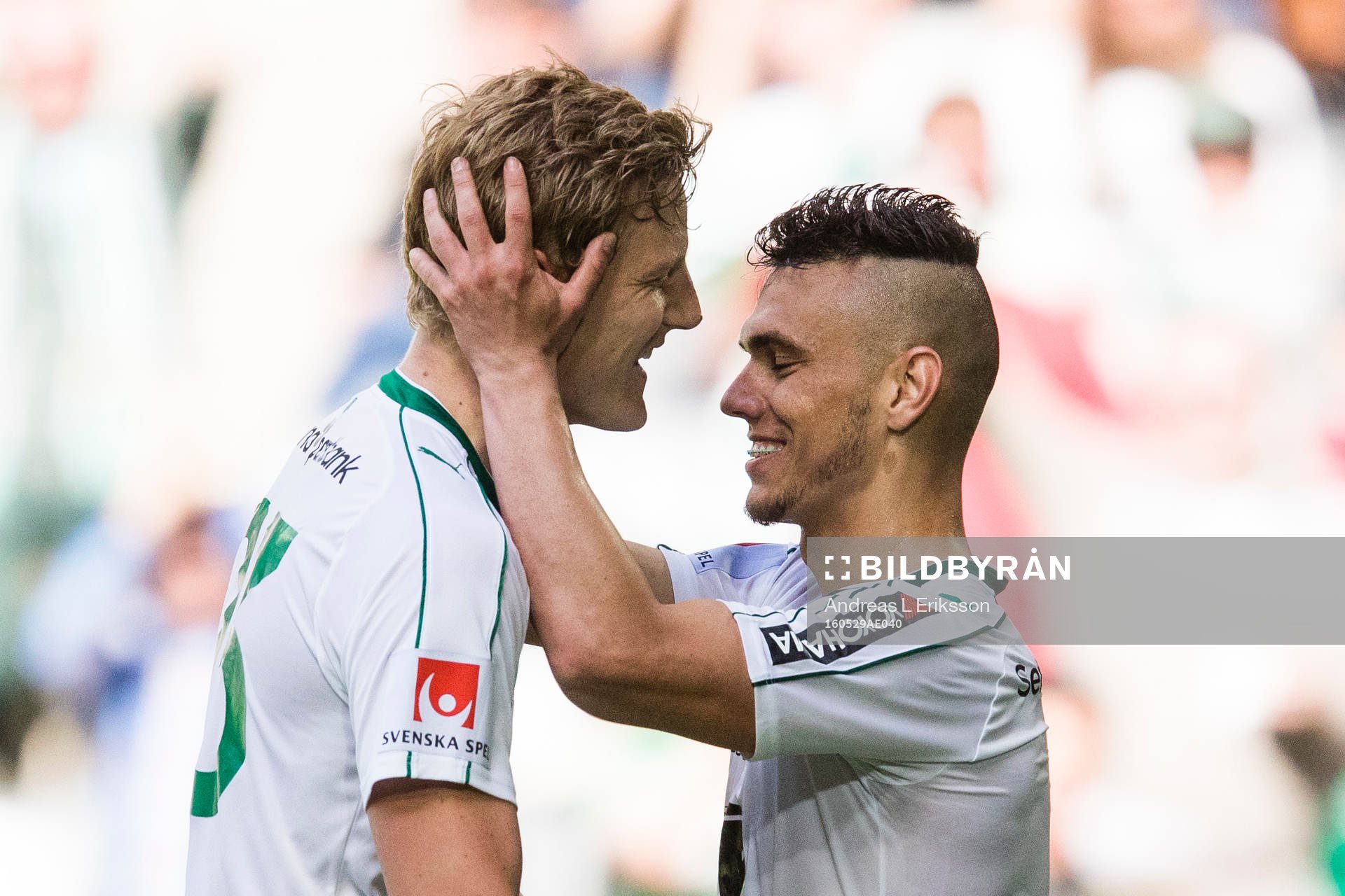 Hammarbys Alexssander Medeiros de Azeredo jublar
