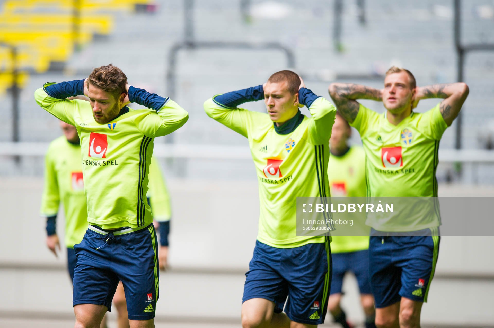 Marcus Rohdén, Victor Nilsson Lindelöf och JOhn Guidetti