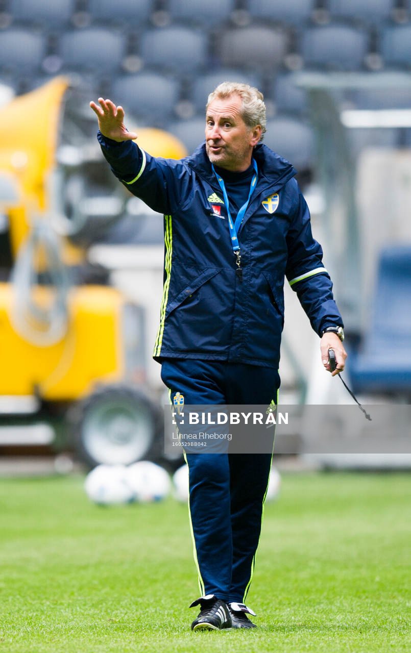 Förbundskapten Erik Hamrén