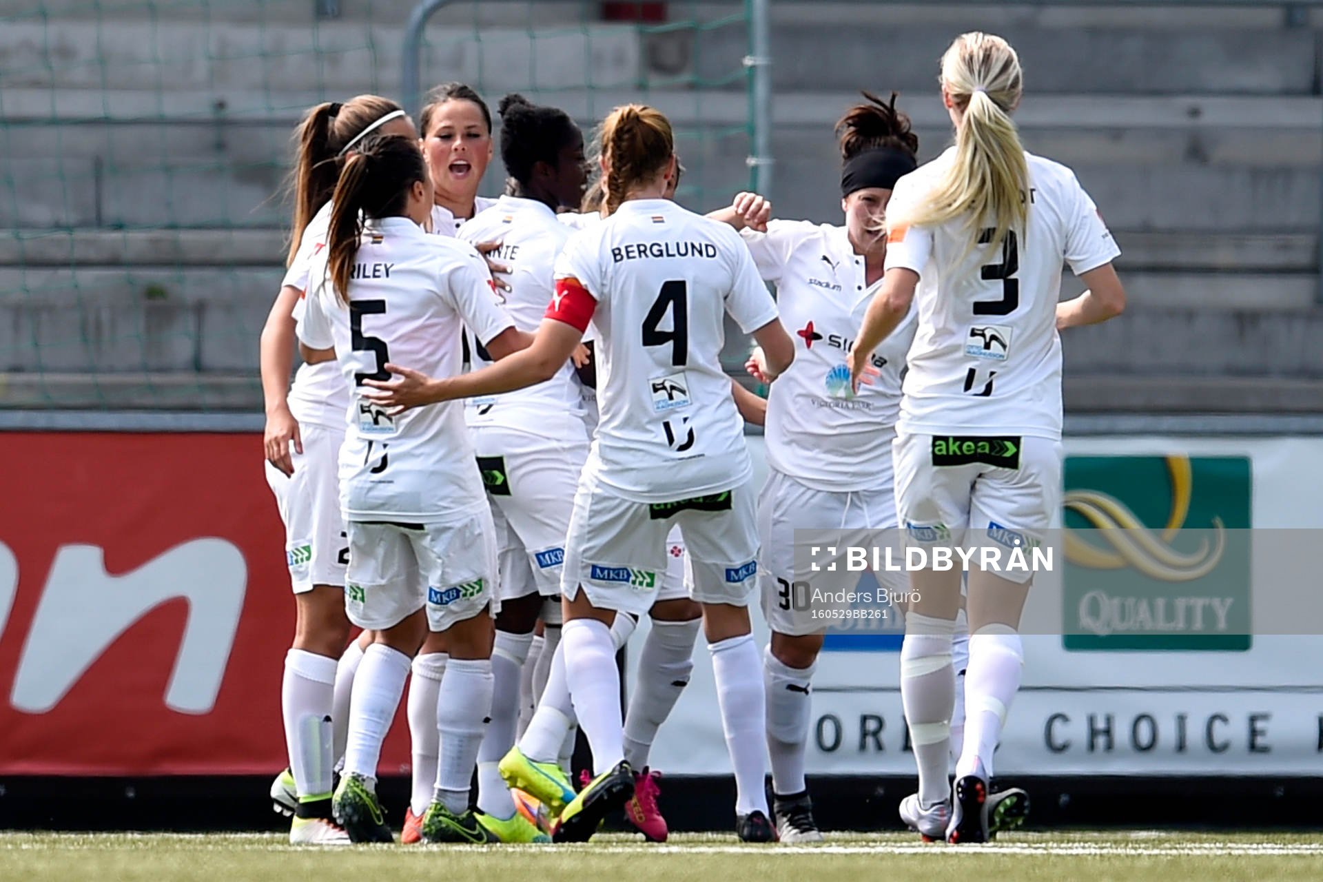 Rosengårds Marta Viera Da Silva jublar