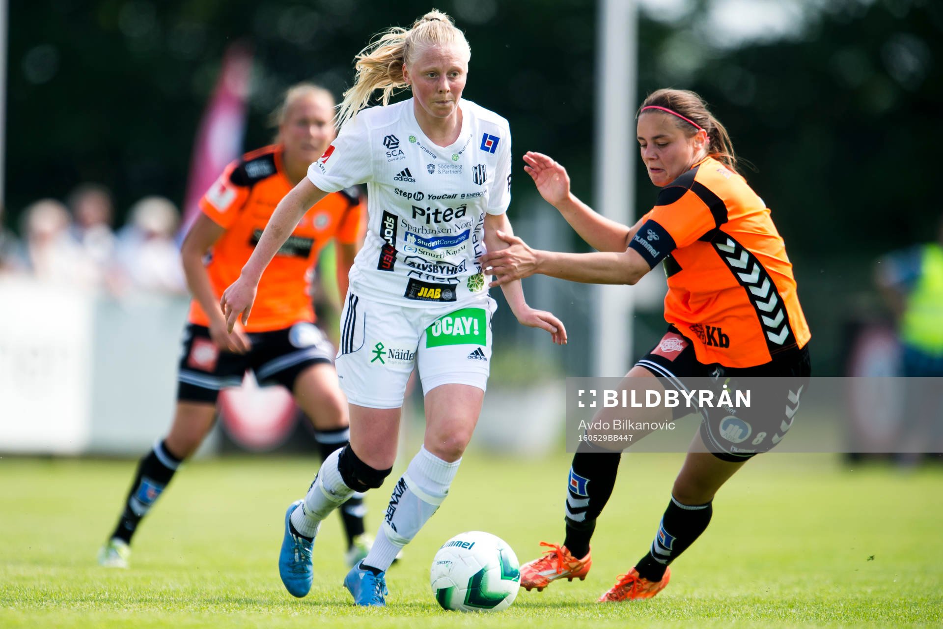 Kristianstads Alice Nilsson och Piteås Elin Bragnum