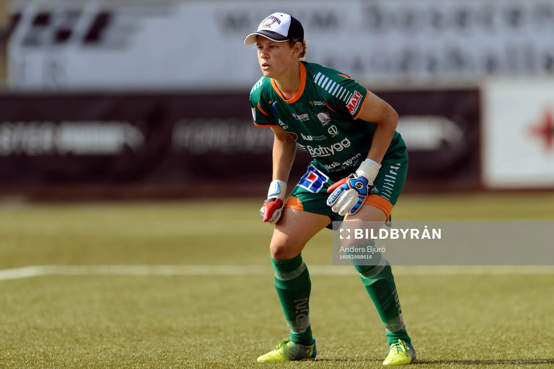 Linköpings målvakt Cajsa Andersson