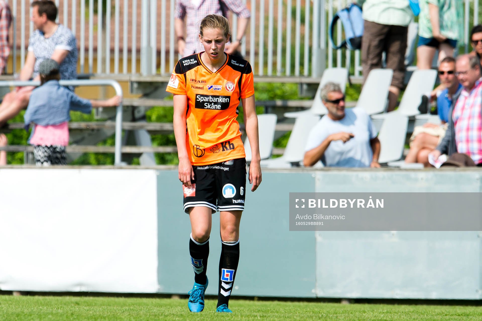 Kristianstads Amanda Edgren deppar