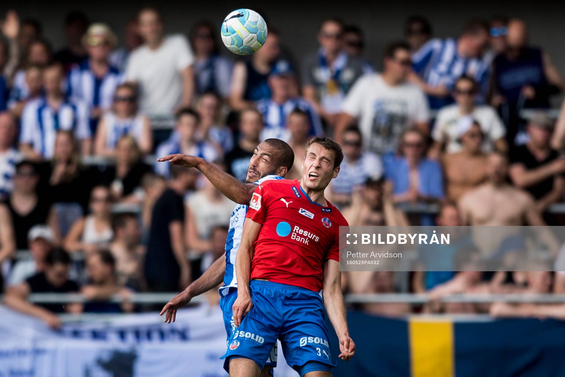 IFK Göteborgs Haitam Aleesami i nickduell med Helsingborgs