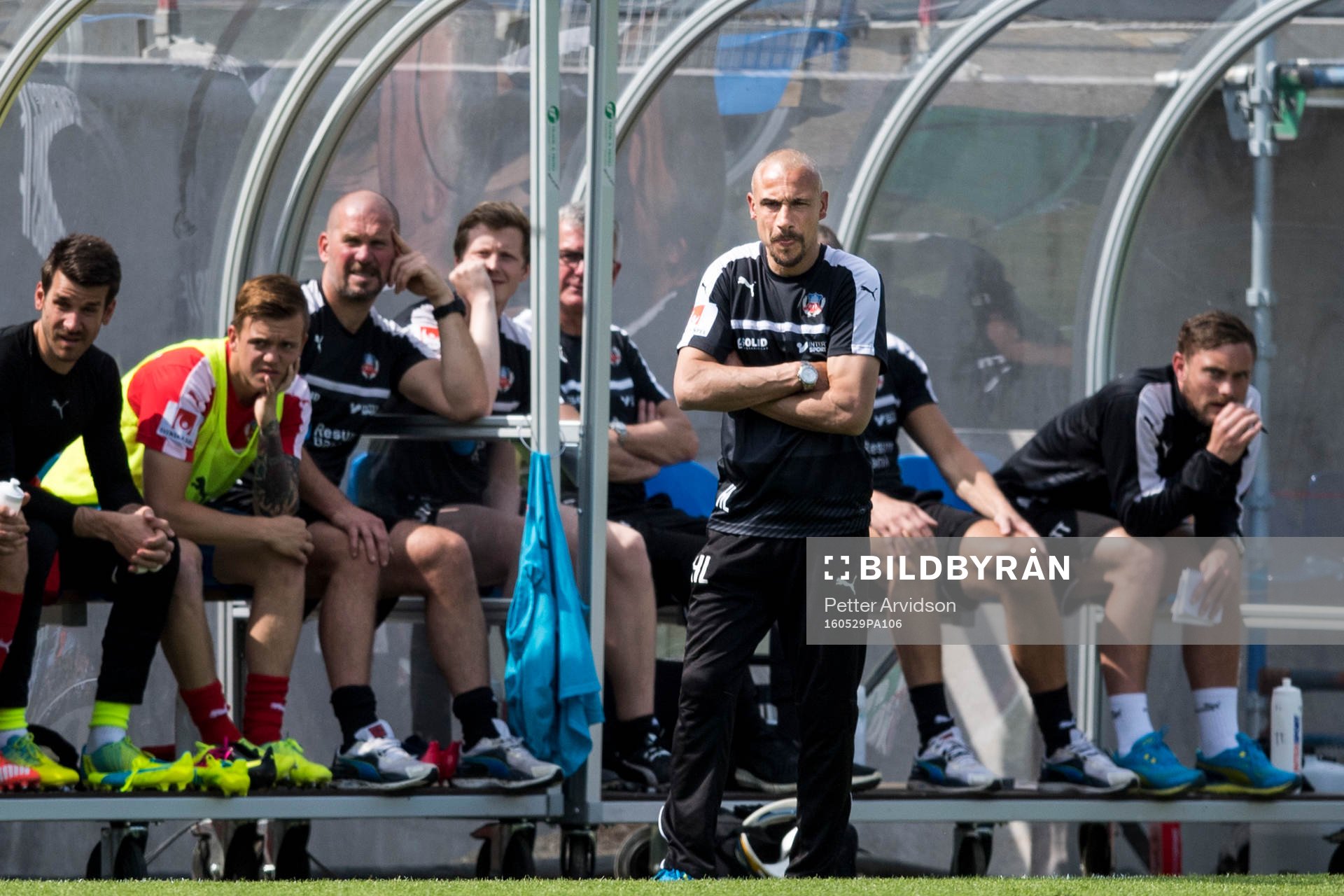 Helsingborgs manager Henrik Larsson