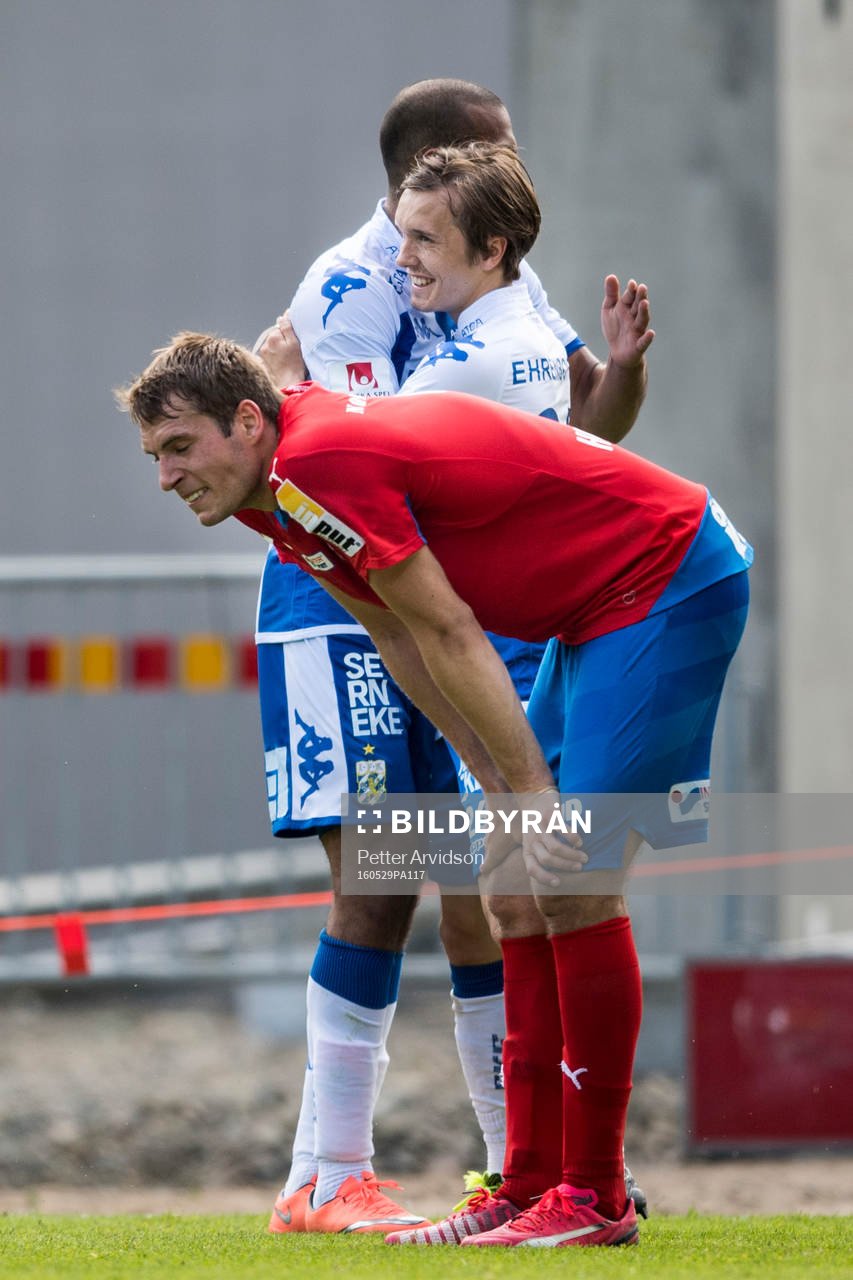 Helsingborgs Frederik Helstrup deppar och IFK Göteborgs