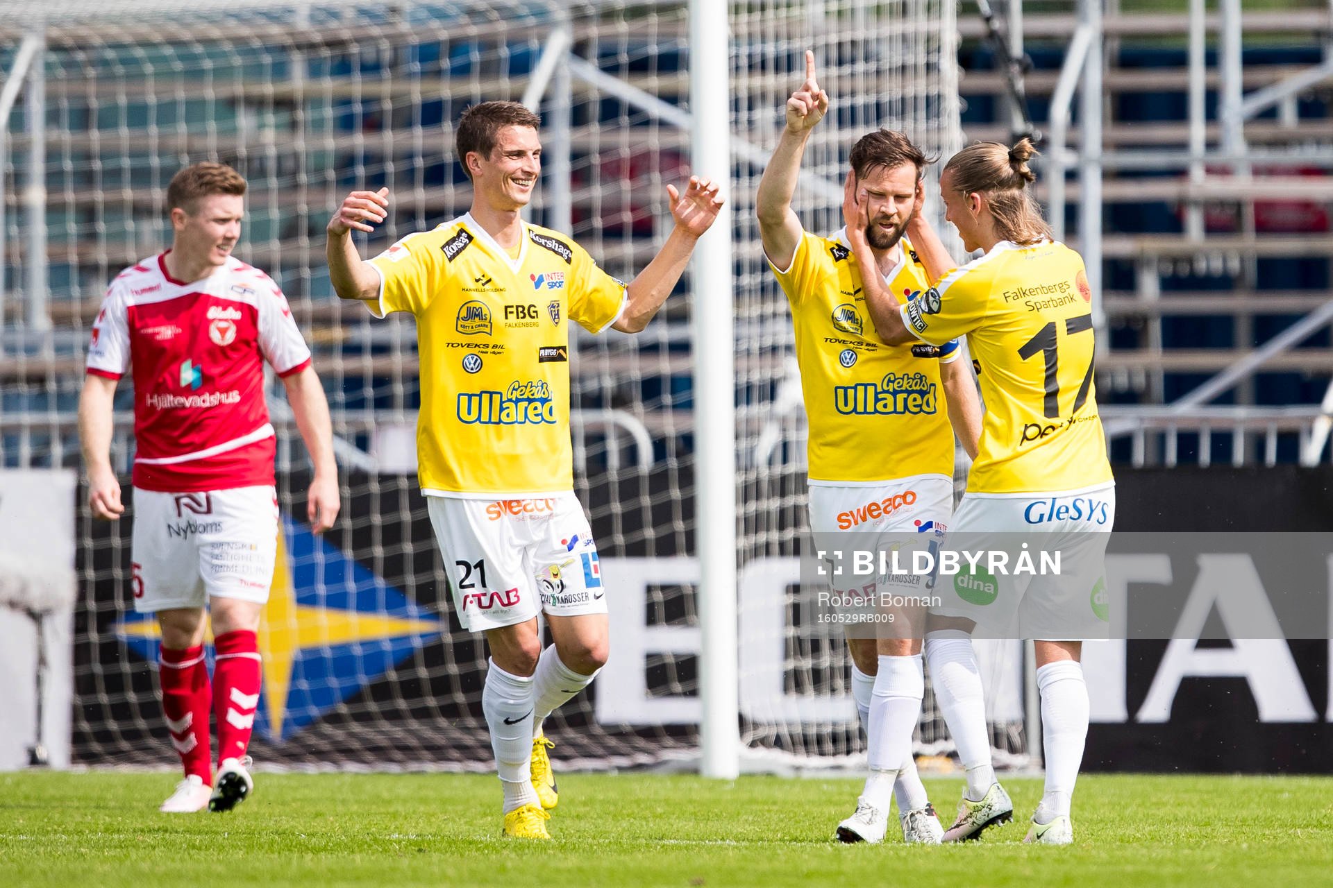 Falkenbergs Thomas Juel-Nielsen och David Svensson och