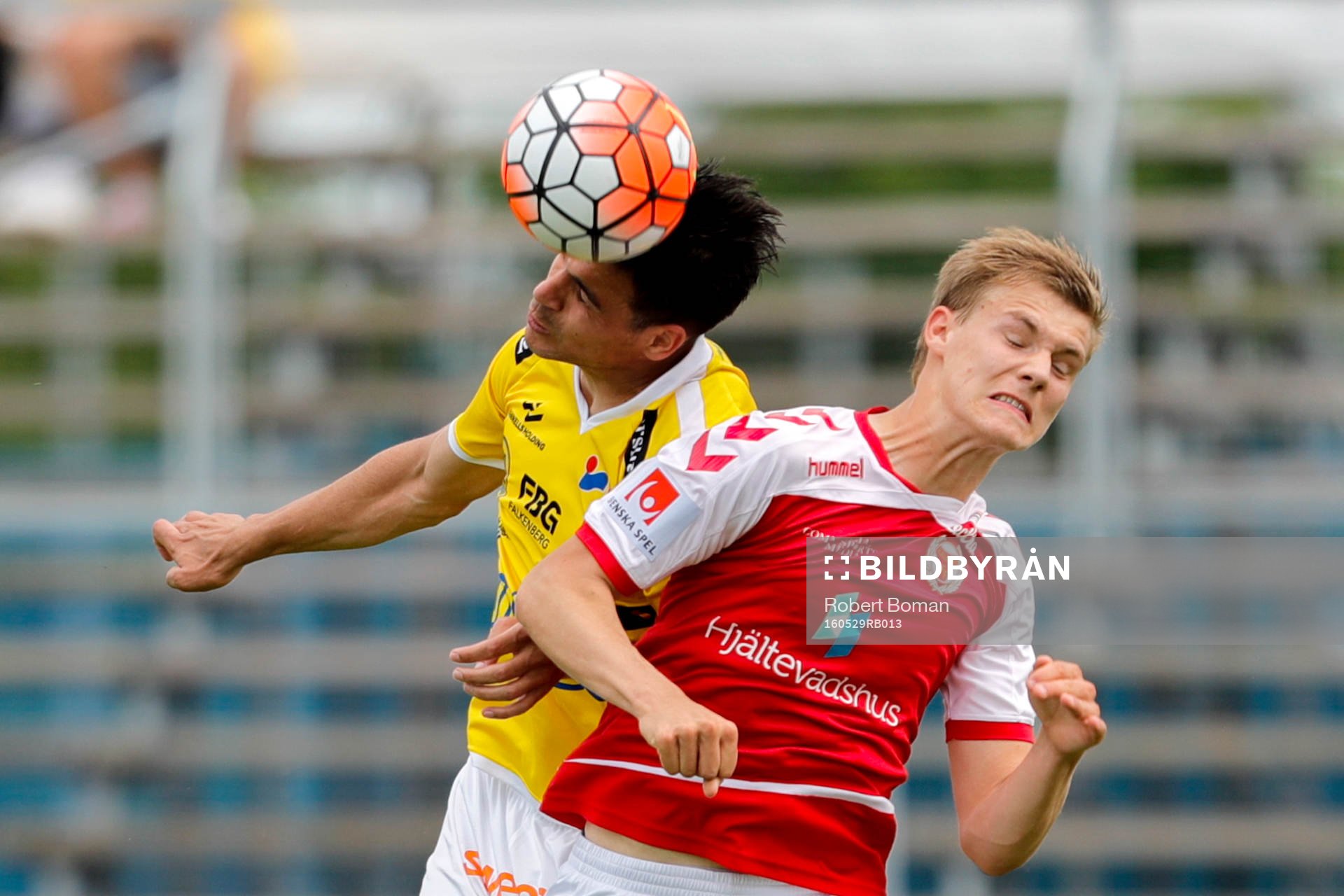Falkenbergs Zlatan Krizanovic och Kalmars Svante Ingelsson