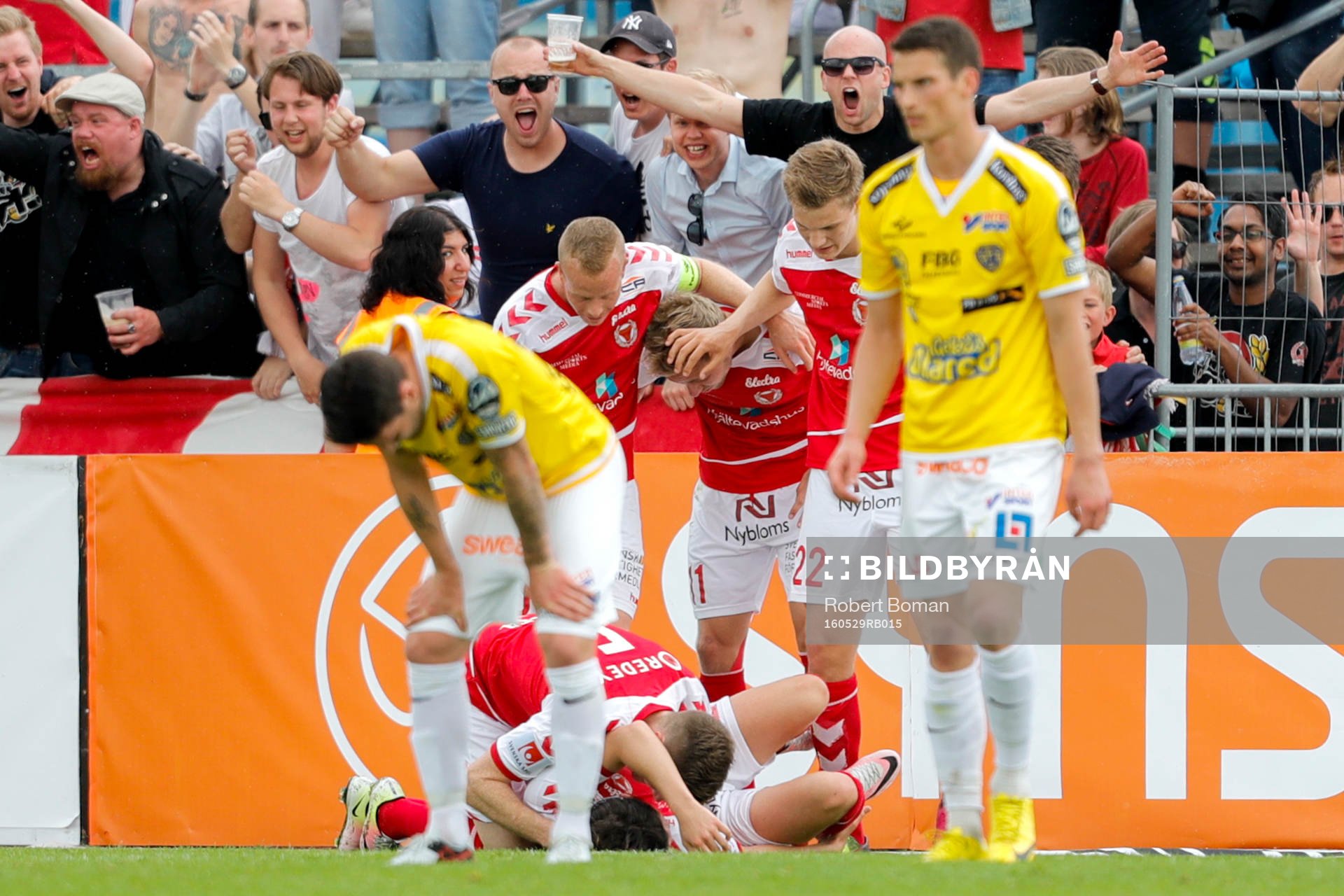 Kalmars Marcus Antonsson jublar
