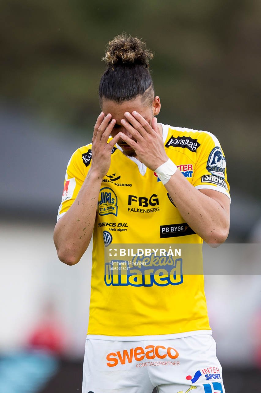 Falkenbergs Alexander Jakobsen deppar