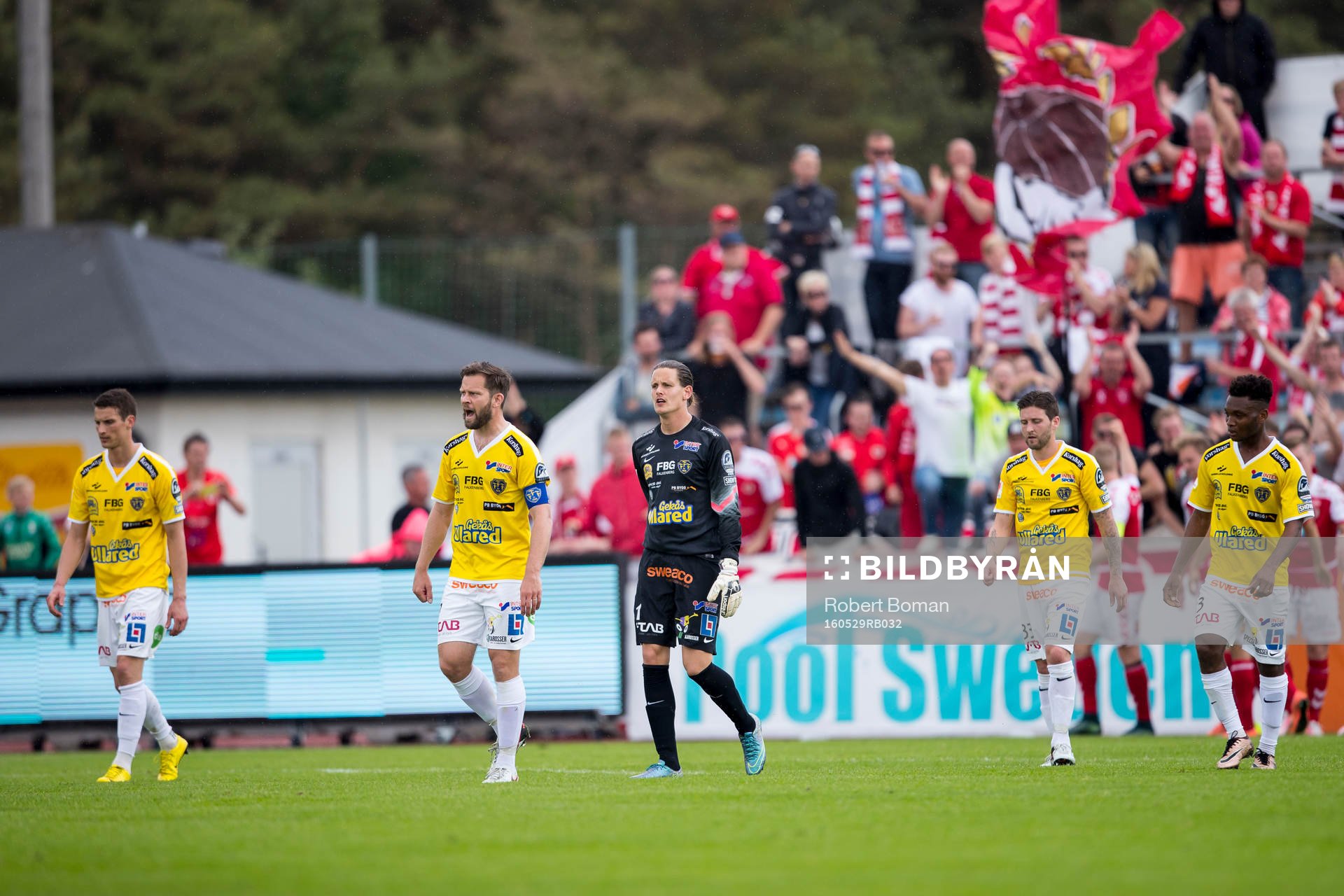 Falkenbergs Thomas Juel-Nielsen och David Svensson och