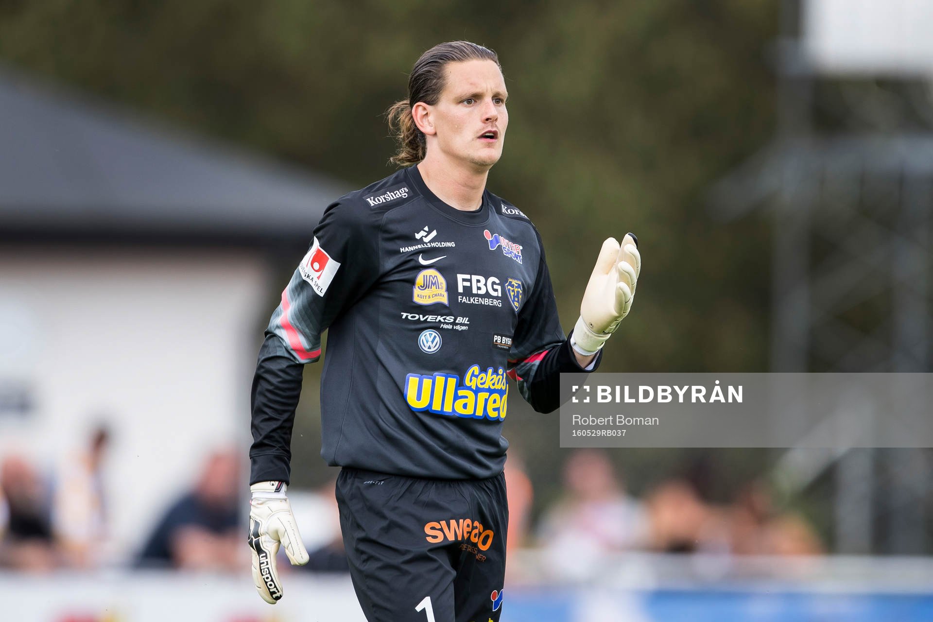 Falkenbergs målvakt Otto Martler