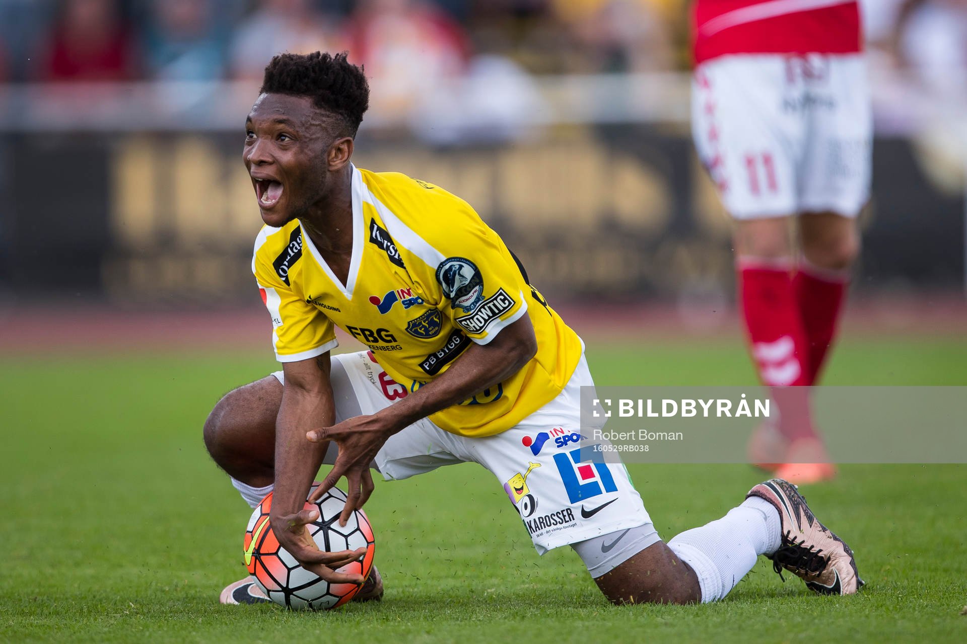 Falkenbergs Enock Kwakwa deppar