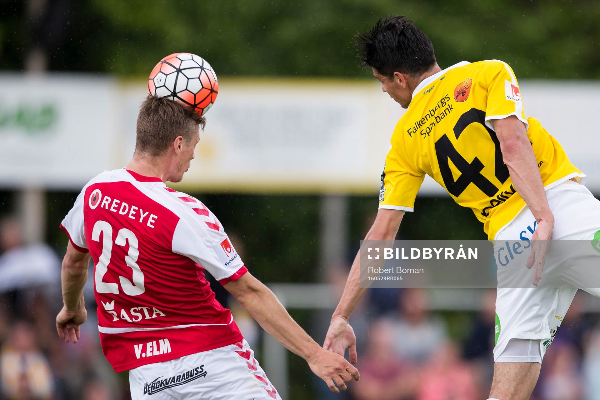 Kalmars Viktor Elm och Falkenbergs Zlatan Krizanovic