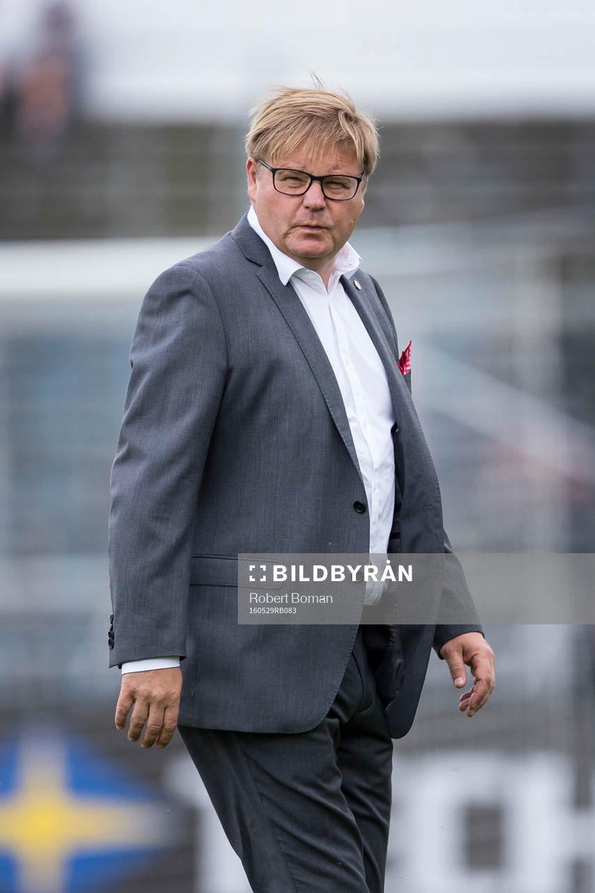 Kalmars tränare Peter Swärdh