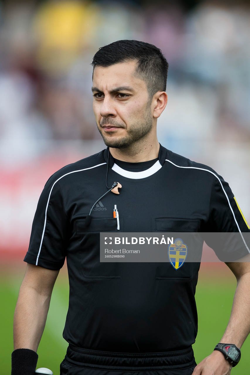 Assisterande domare Mahbod Beigi