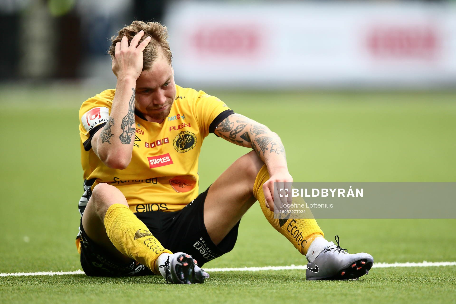 Elfsborgsspelare deppar