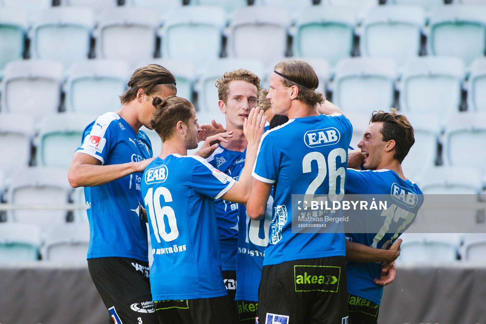 Halmstads Fredrik Liverstam, Rebin Asaad, Andreas