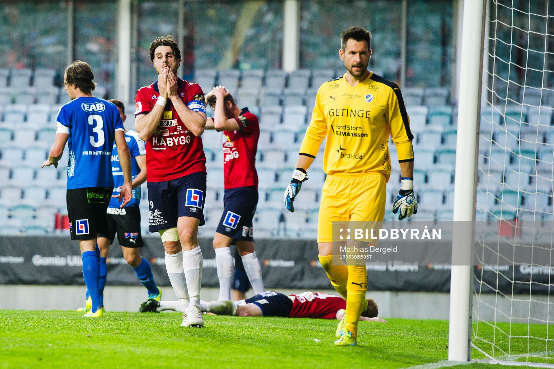 Örgrytes George Mourad och Johan Hammar deppar